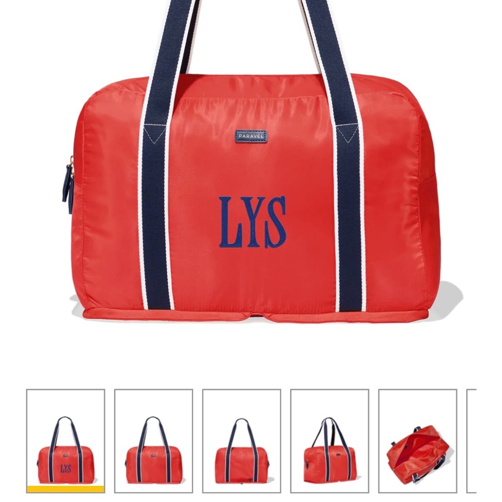 Red Paravel Fold Up Bag